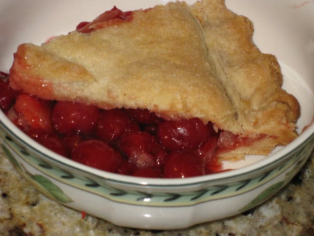 Favorite Holiday Cherry Pie