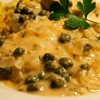 chicken in lemon and caper sauce