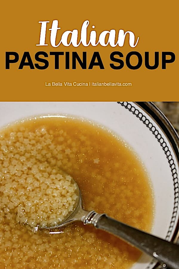 Classic Italian Pastina Soup