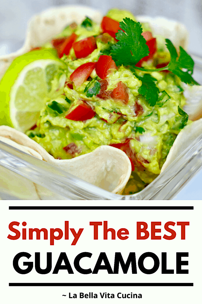 The BEST GUACAMOLE