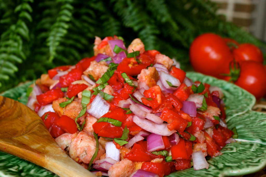 panzanella tuscan tomato and bread salad