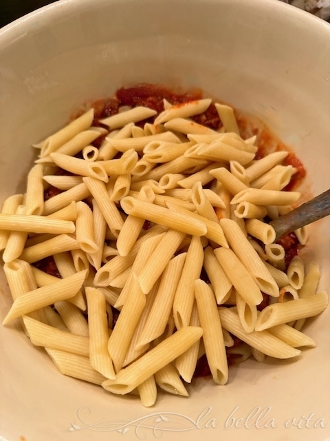 tomatoes and pasta