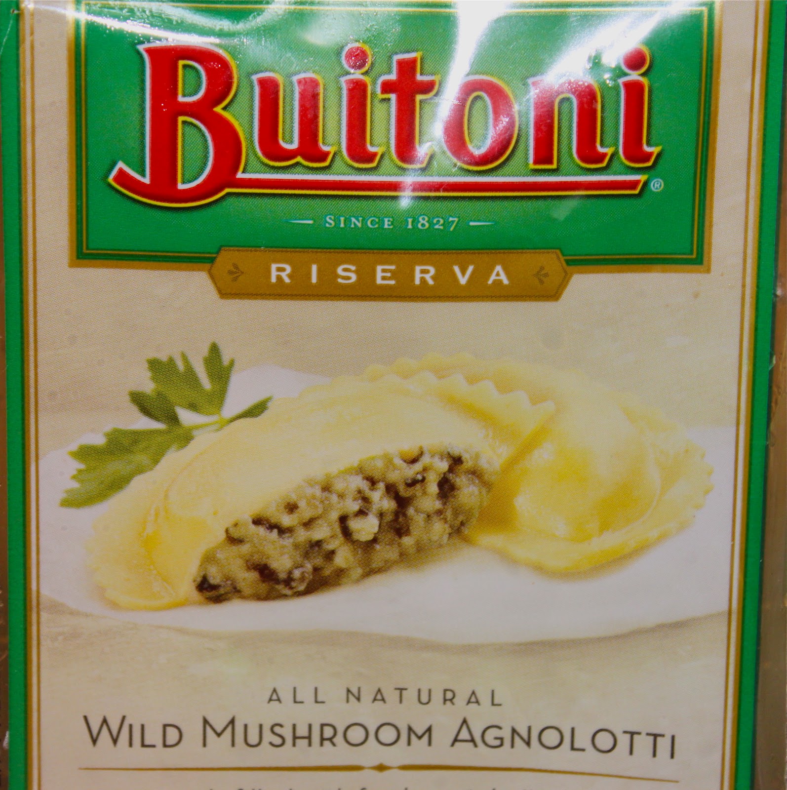 Wild Mushroom Agnolotti In Basil Pesto