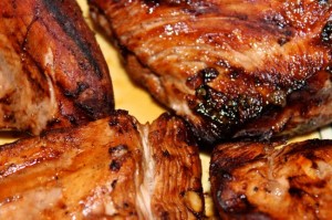 Blue-Ribbon Winning Grilled Turkey Breasts