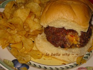 pimento cheese hamburger