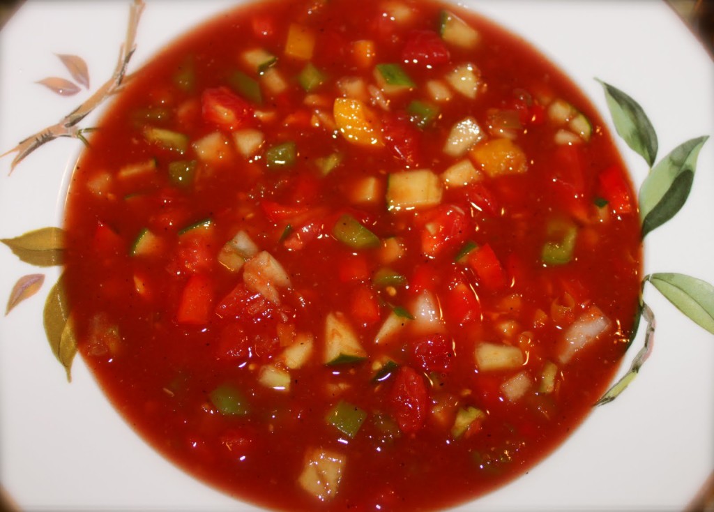 Gazpacho and Fresh Marinara Sauce