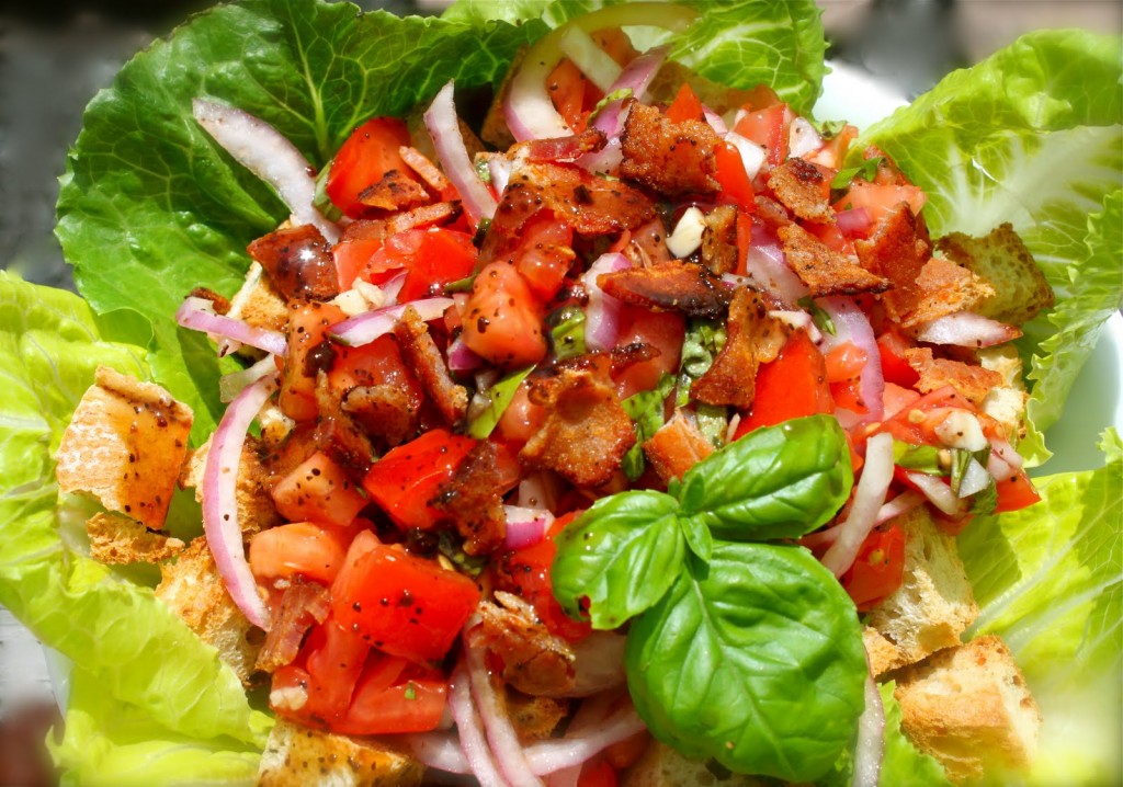 panzanella tuscan tomato and bread salad