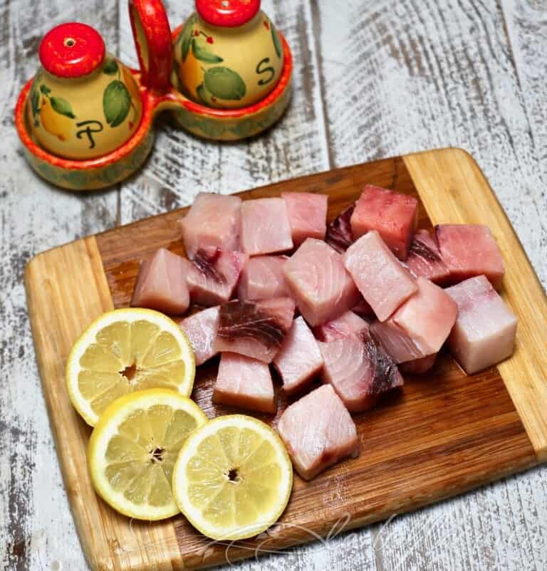 KETO Italian Grilled Swordfish Skewers La Bella Vita Cucina