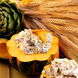 Cheesy Asiago Artichoke & Spinach Dip