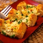 Cheesy Artichoke and Garlic Bread