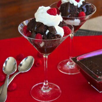 Chocolate Raspberry Trifles