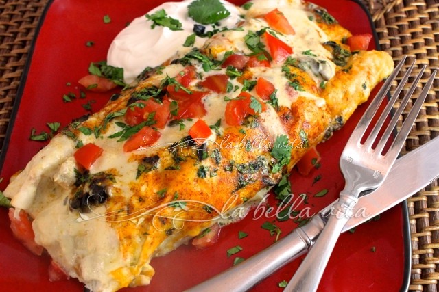 cheesy enchiladas