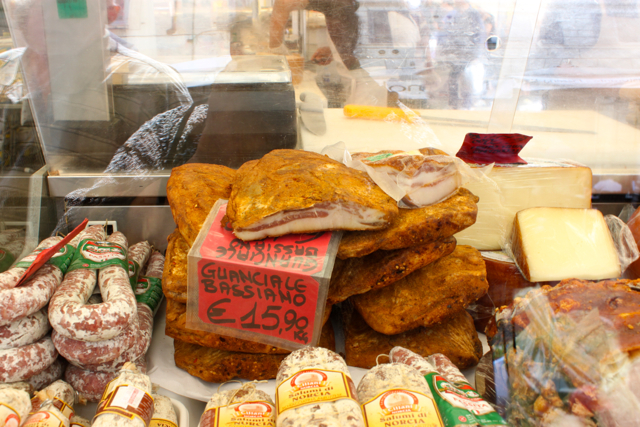 Italian guanciale
