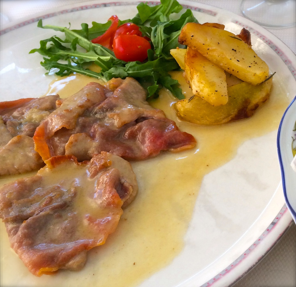 veal saltimbocca alla romana