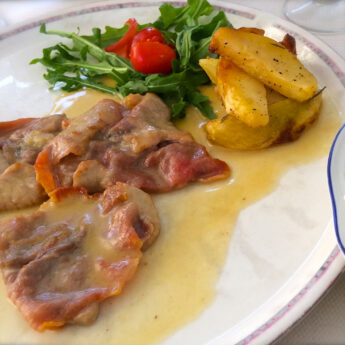 veal saltimbocca alla romana