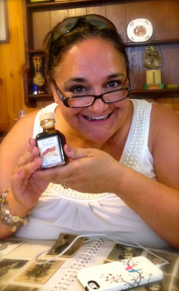 Joy from the receipt of my family's Balsamic Vinegar in Modena, Italy