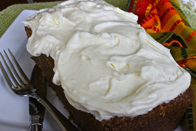 Super MOIST Cinnamon Zucchini Cake with Cream Cheese Frosting La Bella Vita Cucina