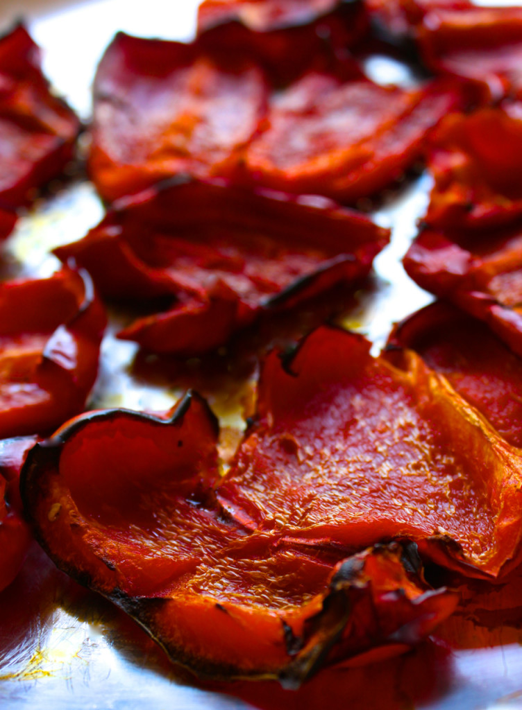 how to roast and freeze red peppers