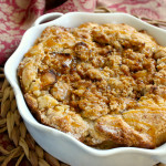 Rustic Apple Crostata with Caramel Streusel