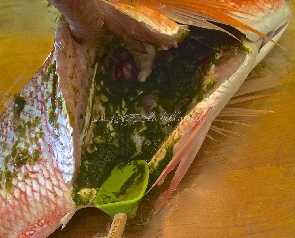 Caribbean Fried Red Snapper Potfish