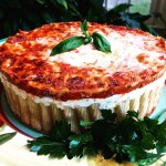 Cheesy Italian Rigatoni Torta