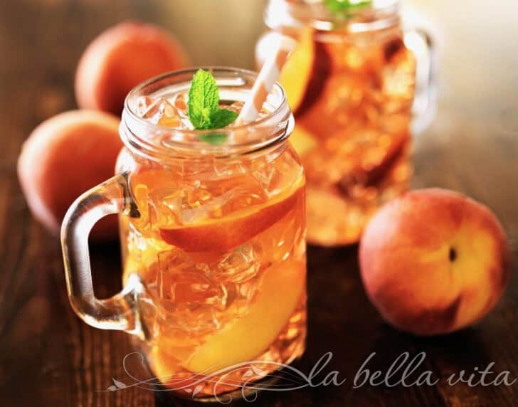 peach tea