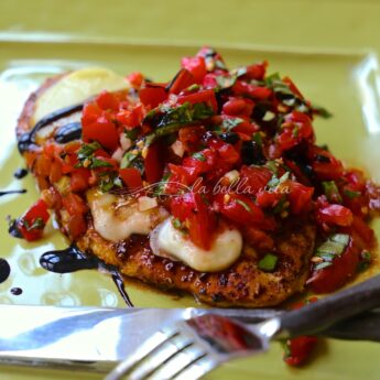 Skinny Italian Bruschetta Chicken