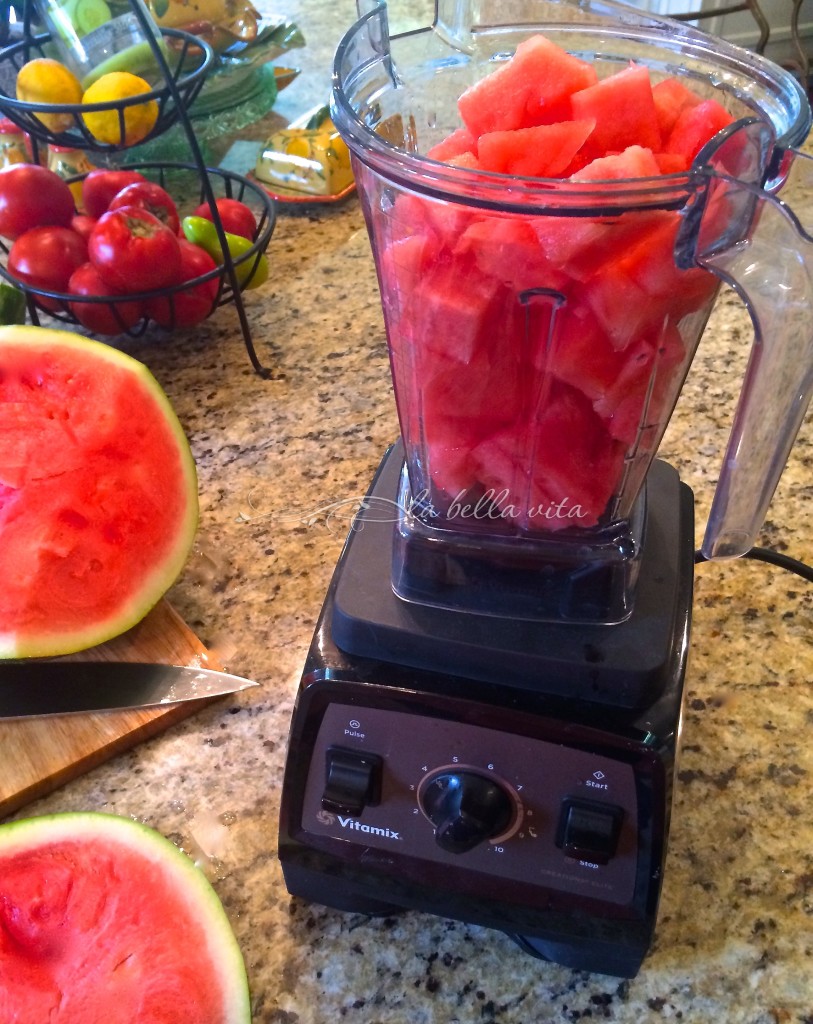 watermelon granita Italian ice