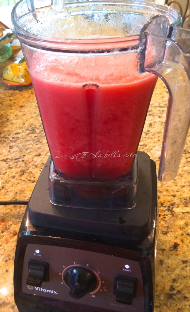 watermelon granita italian ice