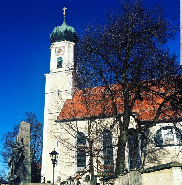 Oberammergau, Bavaria, Germany -- St. Peter and St. Paul Church