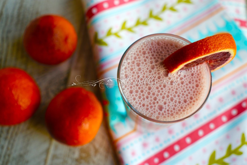 Creamy Blood Orange Smoothie