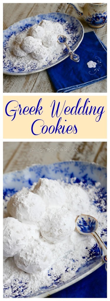 Greek Wedding Cookies Kourabiethes Kourabiedes