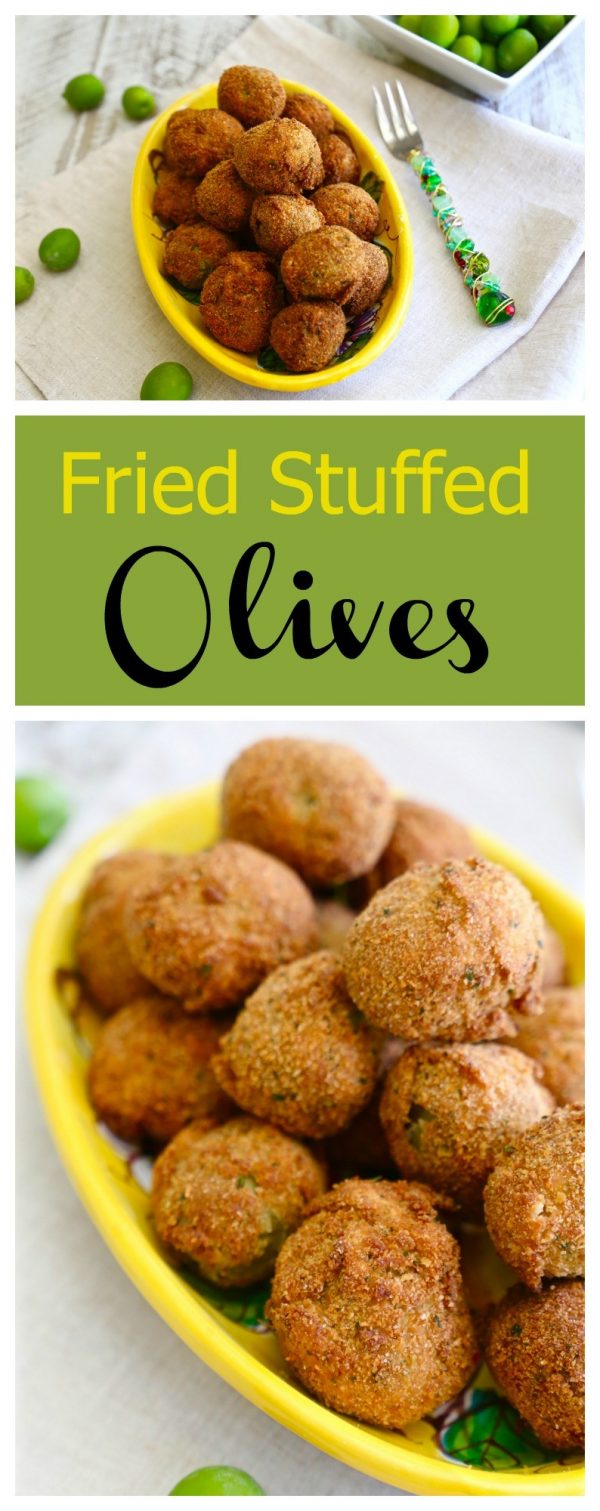 Italian Fried Stuffed Olives Olive all’ Ascolana La Bella Vita Cucina