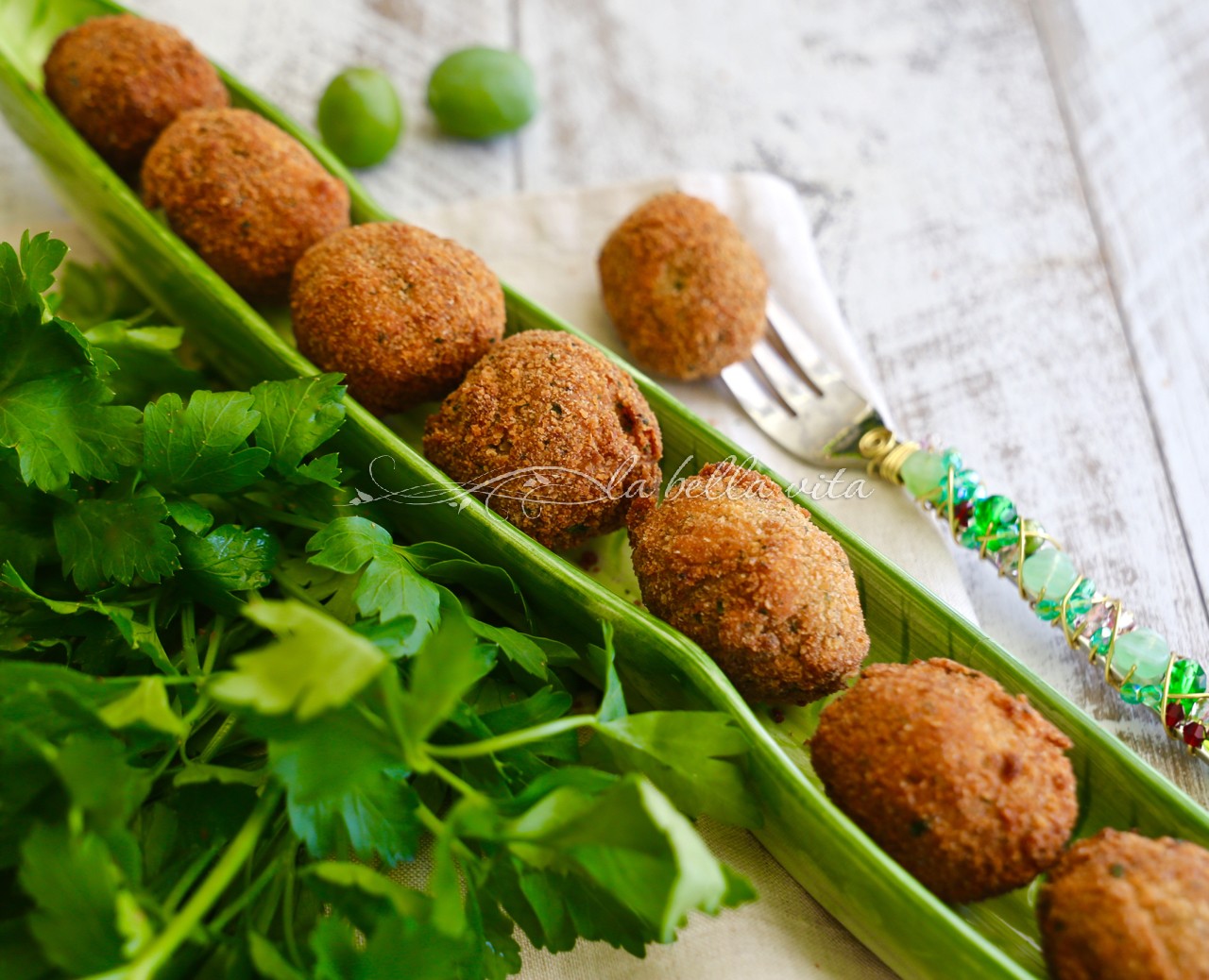 Italian Fried Stuffed Olives Olive all’ Ascolana La Bella Vita Cucina