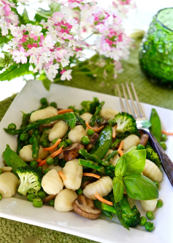 Gnocchi Primavera with Spring Asparagus and Peas