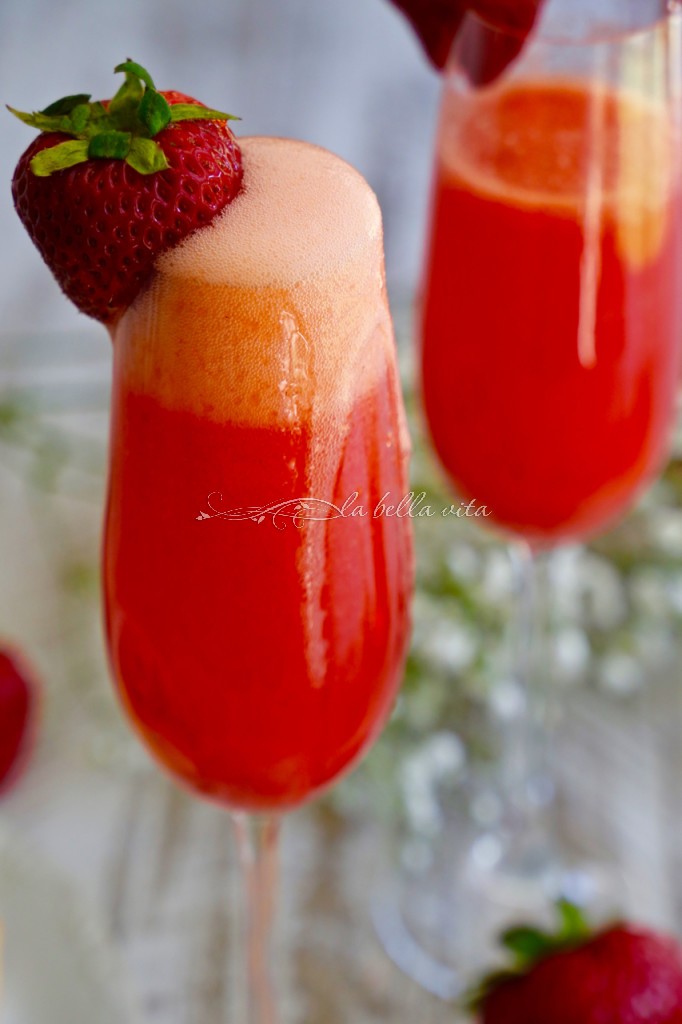 strawberry bellini