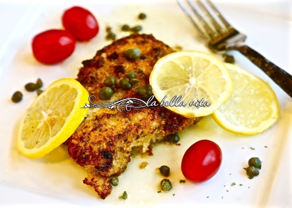 Italian Breaded Pork Chop Scallopinni