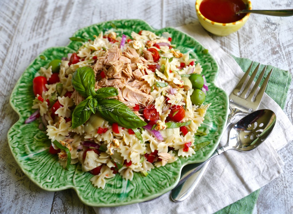 Tuna and Artichoke Pasta Salad -- Pasta Fredda, Dining Al Fresco