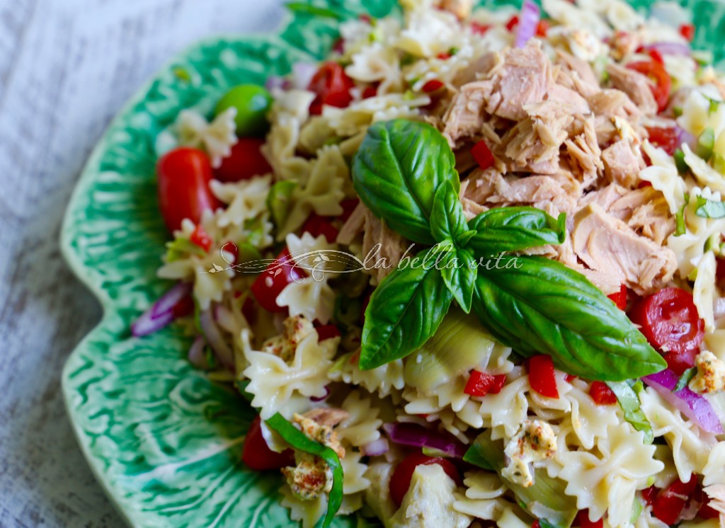 Tuna and Artichoke Pasta Salad -- Pasta Fredda, Dining Al Fresco