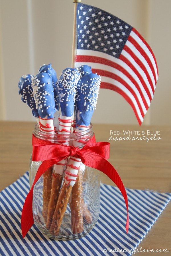 25 Top Pinned Red White and Blue Patriotic Recipes on Pinterest