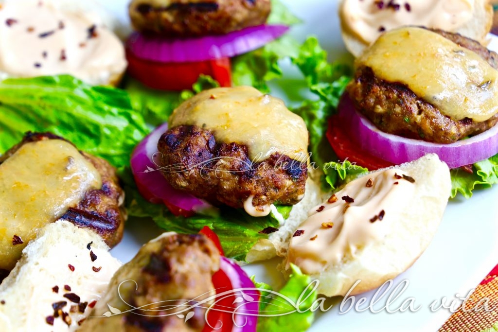 Jalapeno Cilantro Chili turkey Burgers with Habanero Cheddar