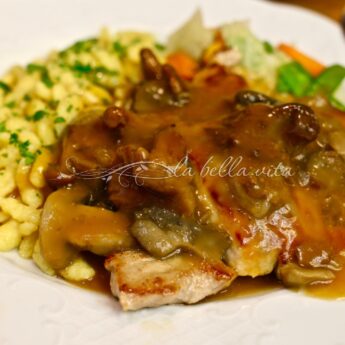 Octoberfest: Jaeger Schnitzel with Spaetzle