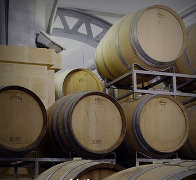 wine barrels