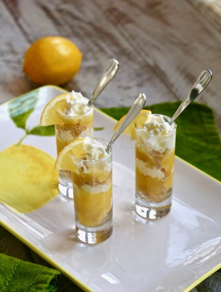 Mini Meyer Lemon Parfaits