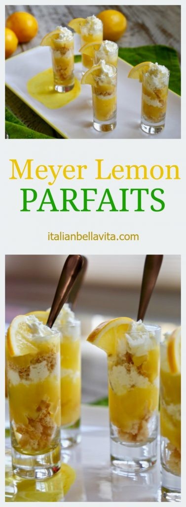 Mini Meyer Lemon Parfaits