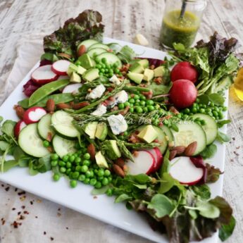 Spring Pea and Asparagus Salad