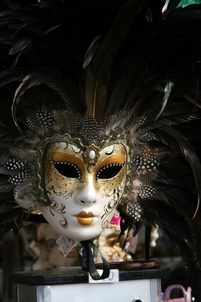 beautiful venetian costumes masks