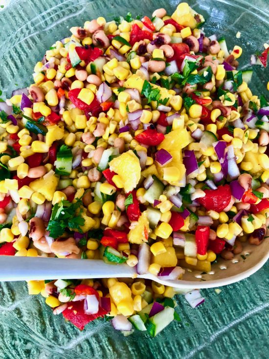 Corn and BlackEyed Pea Salad La Bella Vita Cucina