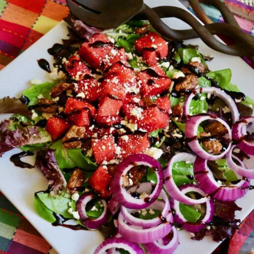 The Best Watermelon Salad