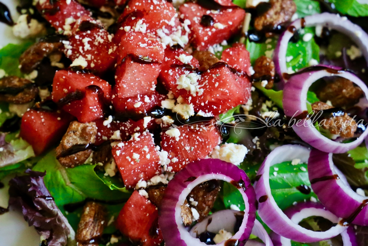 The Most Ultimate Watermelon Salad